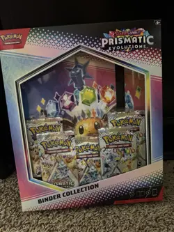 Pokemon TCG: Scarlet & Violet Prismatic Evolutions Binder Collection New Sealed - Image 1