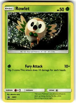 Rowlet SM01 | SM - Black Star Promo | General Mills | Pokemon TCG - Image 1