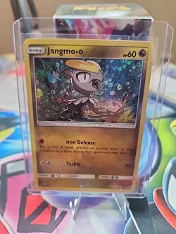 Pokemon Jangmo-o SM40 Sequin Holo Promo Pokemon Sun & Moon Promos - Image 1