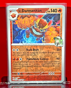 Pokemon N'S Darmanitan - 027/159- Journey Together Reverse Holo (JTG) - Image 1