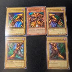 Yu-Gi-Oh Exodia The Forbidden One Complete Set LOB Ultra Rare - Image 1
