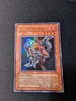 Yu-Gi-Oh! 1st Ed Holo Guardian Lot - Ceal, Grarl, Baou & Equip Spell Cards DCR - Image 3