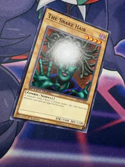Yu-Gi-Oh! The Snake Hair SBLS-EN026 Common 1st Edition Card - Image 2