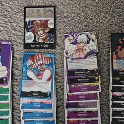 One Piece TCG OP-09 Four Emperors NM/MINT C UC R SR L English Rare OP09 - Image 5