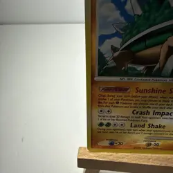 Pokemon 2008 Stormfront Torterra LV. 47 Reverse Holo Rare Card #11/100 - Image 5