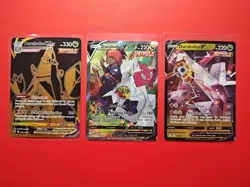 Pokemon Duraludon V VMAX Gold Trainer Gallery Evolution Set 3 Cards Lot - Image 1