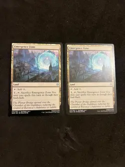 x2 Emergence Zone 2x [War of the Spark] Magic MTG Cards NM/LP - Image 1
