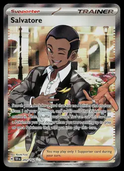 Pokemon Card - Salvatore Temporal Forces 202/162 Ultra Rare - Image 1