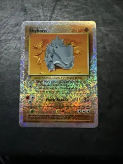 Rhyhorn Legendary Collection Reverse Holo Card 90/110 Mint Condition - Image 1