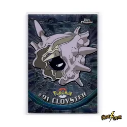 🔥 2000 Topps Chrome Pokemon Cards - Series 2 - Cloyster #91 - Image 1