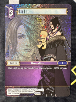 Final Fantasy TCG Opus 1 - Lulu 1-150R *FOIL* Rare Trading Card FFX - Image 1
