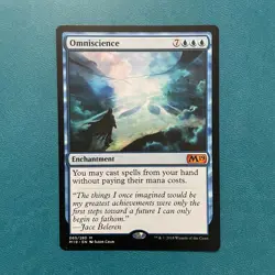 MTG NM: Omniscience - Core Set 2019 (M19), Regular, English - Image 1