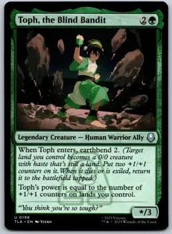 Toph, the Blind Bandit U Avatar: The Last Airbender 198 NM - Image 1