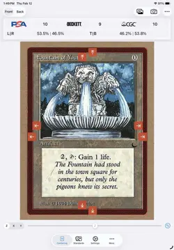 MTG FOUNTAIN OF YOUTH (indent) The Dark Regular MT Magic The Gathering - Image 3