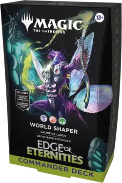 MAGIC THE GATHERING: EDGE OF ETERNITIES - RETAIL COMMANDER DECK - "WORLD SHAPER" - Image 1