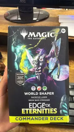 MAGIC THE GATHERING: EDGE OF ETERNITIES - RETAIL COMMANDER DECK - "WORLD SHAPER" - Image 2