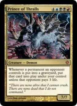 1x Prince of Thralls Moderate Play MTG Magic - Kid Icarus - - Image 1