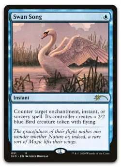 Swan Song (091) #91 (NM) Secret Lair Drop SLD Magic MTG - Image 1