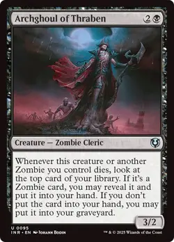 ARCHGHOUL OF THRABEN x4 mtg NM-M Innistrad Remastered 4 Unc - Image 1