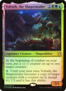 NM Foil Volrath, the Shapestealer, MTG, Commander 2019, Magic, 51 - Image 1