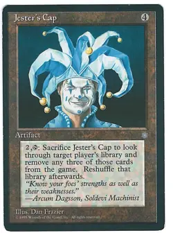 Magic The Gathering MTG JESTER'S CAP Ice Age LP Lightly Played - Image 3