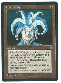 Magic The Gathering MTG JESTER'S CAP Ice Age LP Lightly Played - Image 5