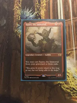 MTG - Squee, the Immortal - Etched Foil / Multiverse Legends MOM NM - Image 1