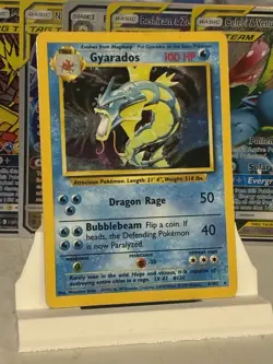 Pokemon TCG - Gyarados 006/102 Base Set - Holo - Image 1
