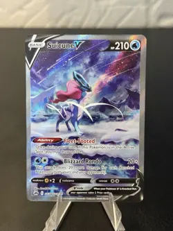 Pokemon TCG Suicune V Full Art Crown Zenith Ultra Rare Card GG38/GG70 - Image 5