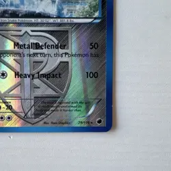 Pokemon Steelix 79/116 Plasma Freeze Reverse Holo Rare Team Plasma Card - Image 5