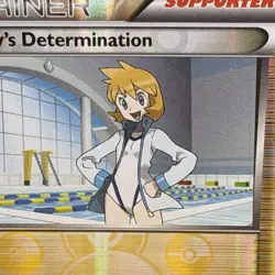 MISTY’S DETERMINATION ( 104/122 ) TRAINER SUPPORTER Reverse Holo 2016 Pokemon - Image 2