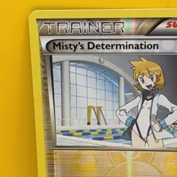 MISTY’S DETERMINATION ( 104/122 ) TRAINER SUPPORTER Reverse Holo 2016 Pokemon - Image 3