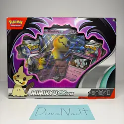 Pokemon TCG 2023 Mimikyu EX Box New Factory Sealed 820650852183 - Image 1