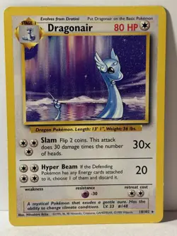 Dragonair 018/102 Base Set LP Pokemon Fast Shipping - Image 1