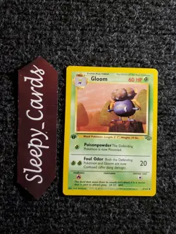 Gloom 37/64 Jungle Set 1st Edition Pokemon TCG NM - Image 1