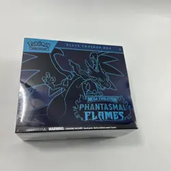 POKEMON TCG MEGA EVOLUTION PHANTASMAL FLAMES ETB ELITE TRAINER BOX NEW SEALED - Image 1