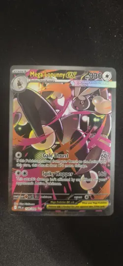 Mega Lopunny ex Pokemon Phantasmal Flames Special Illustration Rare 128/094 - Image 1