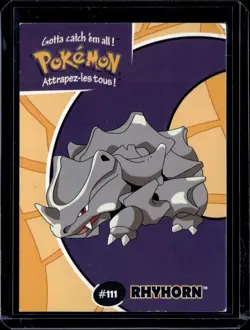 Rhyhorn 38/40 #111 / Pokemon Stadium Danone 2000 (MP) / Pokemon TCG - Image 1