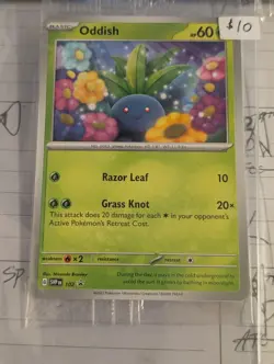 Oddish SVP 102 - Pokemon Scarlet & Violet Promos - SEALED - Image 1