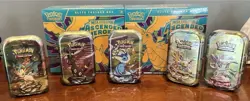 Lot of 7- Pokemon TCG Ascended Heroes Elite Trainer Box ETB (2) & 5 Mini Tins - Image 1