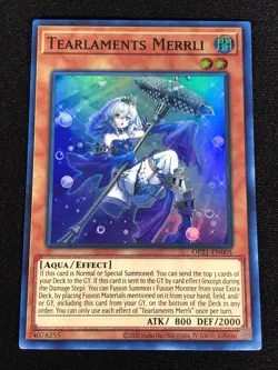 Yugioh Tearlaments Merrli OP21-EN005 Super (NM) - Image 1