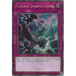Sinister Shadow Games Yu-Gi-Oh! RA04-EN232 1st Quarter Century Secret Rare - Image 1