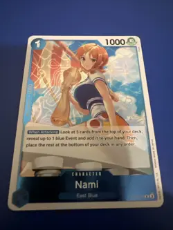 One Piece CG 4 Nami OP09-050 Emperors in the New World Rare! - Image 1