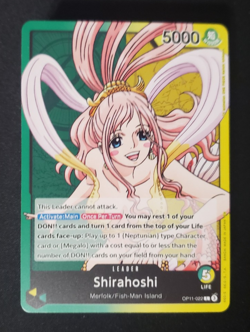 One Piece TCG Green/Yellow Shirahoshi Complete Custom Deck/Core - OP14 - Image 1