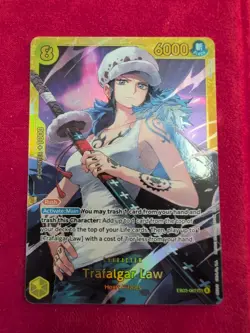 Trafalgar Law EB03-062 Extra Booster: One Piece Heroines Edition Foil - Image 1