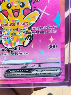 pokemon cards pikachu ex rare illustration art 2026 #277 - Image 5
