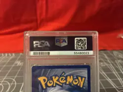 Vintage 1999 Pokemon Shadowless Raichu Holo 14/102 Card PSA 7 - Image 3