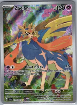 Zacian 100/094 ME02: Phantasmal Flames - Pokemon Card - NM - Image 1