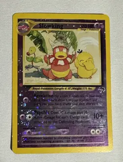 Pokemon Slowking Southern Islands Reverse Holo Rare Card 14/18 - Image 1