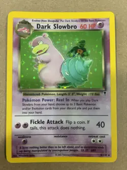 Dark Slowbro #008/110 Legendary Collection MP Pokemon Card - Image 1